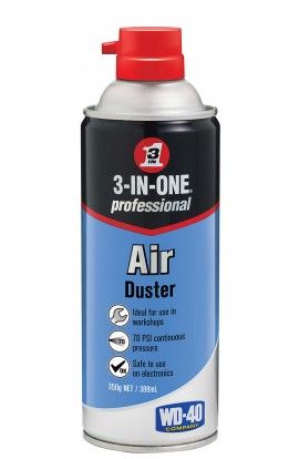 3 IN ONE PROFESSIONAL AIR DUSTER 350G