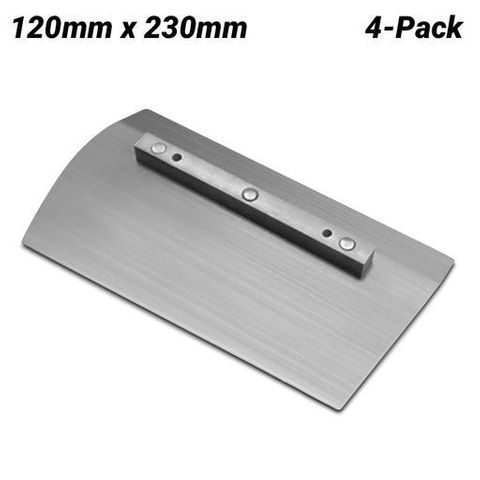 FLX TROWEL BLADE FINISH 120X230MM 4PK