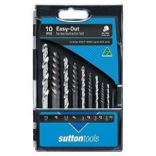 SUTTON 10PC EASY OUT SCREW EXTRACTOR SET