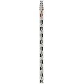 7M, 5 SECTION E FACE ALUMINIUM STAFF