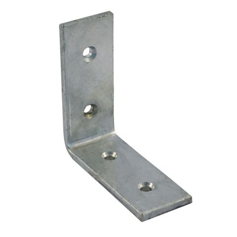 BRACKET H/D ANGLE M6 GAL 100x75X5mm