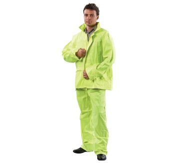 RAINSUIT FLURO YELLOW LARGE