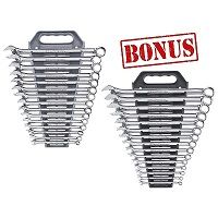 GEARWRENCH MET SPANNER SET 15PC +BNS SET