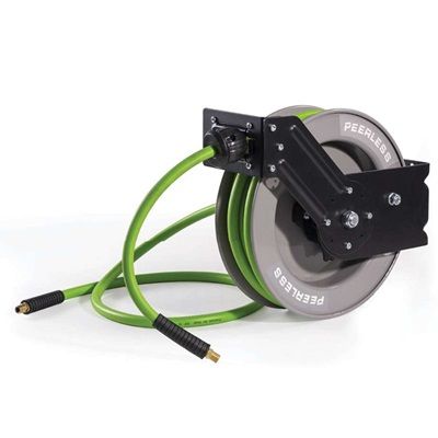 PEERLESS RETRACTABLE HOSE REEL STEEL 10M