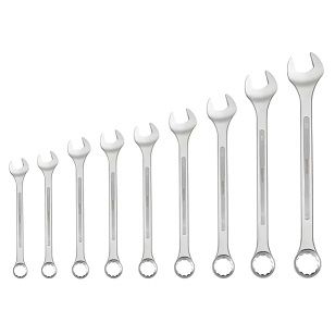 S/TOOL JUMBO SPANNER SET MET 9PC