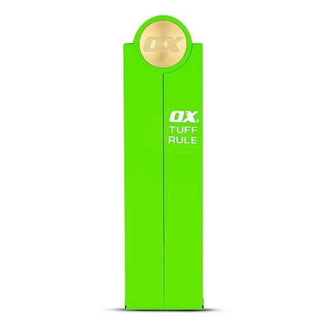 OX PRO TUFF RULE GREEN 600MM