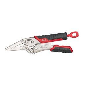 MILW PLIER TORQ LOCK LONG NOSE 152mm 6