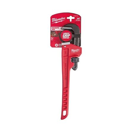 MILW STEEL PIPE WRENCH 355MM (14'')