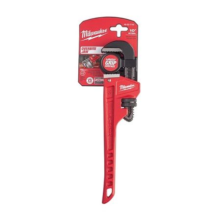 MILW STEEL PIPE WRENCH 254MM (10'')
