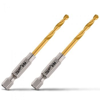 MILW S/WAVE D/BIT TITANIUM 3.2MM 2PKT