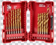 MILW S/WAVE TITANIUM DRILL SET 19PC KIT