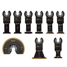 MILW MULTI TOOL BLADE SET 9PC