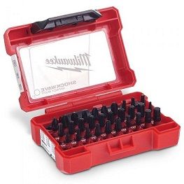 MILW 32PC SHOCKWAVE IMP S/DRIVER BIT SET