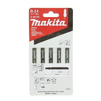 MAK JIGSAW BLADE B-24 BAYONET TYPE 5PK