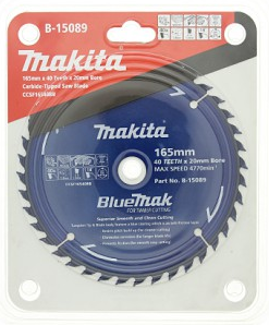 MAK TCT SAW BLADE 165MM X 20 X 40T