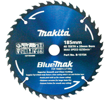 MAK TCT SAW BLADE 185MM X 20 X 40T