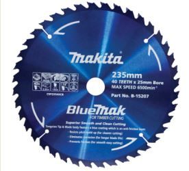 MAK TCT SAW BLADE BLUEMAK 235x25x40T