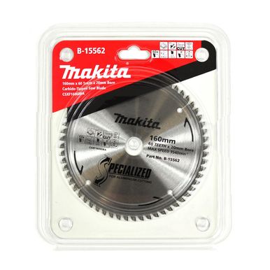 SAW BLADE MAKITA TCT - ALUMINIUM