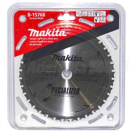 MAK TCT SAW BLADE 185MM X 20 X 36T