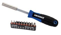 KINC TORX BIT SET T'PROOF 11PCE