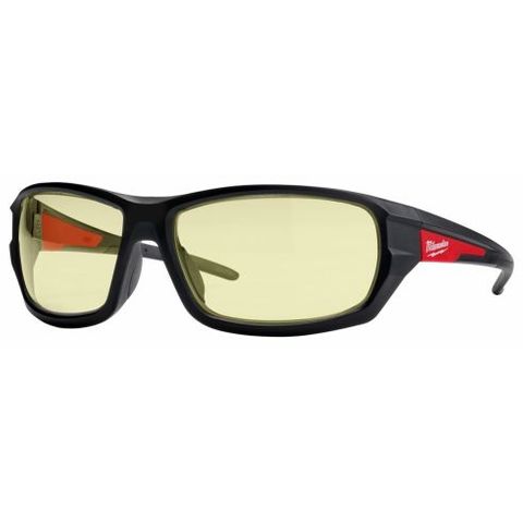 MILW SAFETY GLASSES PERFORMANCE YELLOW
