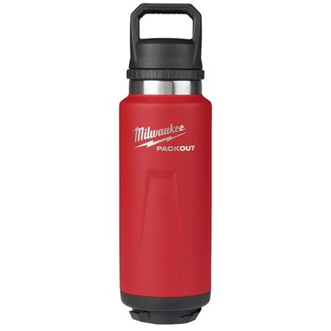 PACKOUT CHUG LID BOTTLE RED 1064ML