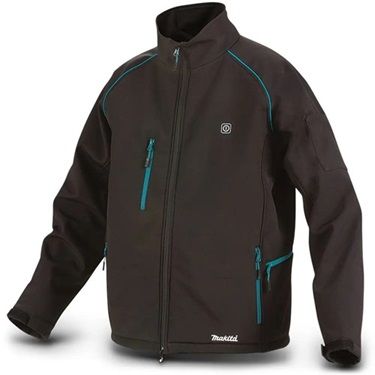 MAK 12V SKIN HEATED JACKET BLK 2XL