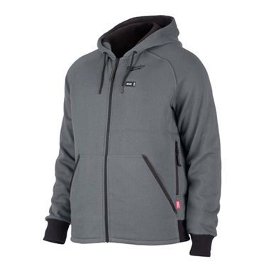 MILW M12 2024 HEATED HOODIE GREY M