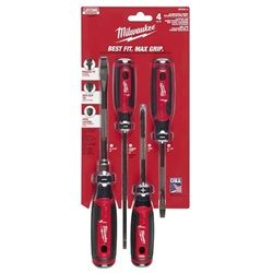 MILW SCREWDRIVER KIT USA MADE 4PC