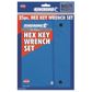 KINC HEX KEY SET 25PCE (CARDED)