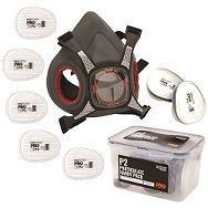 PRO HALF FACE RESPIRATOR P2 KIT