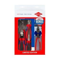 KNIPEX MIXED PLIER SET WITH BNS TWINGRIP