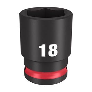 MILW S/WAVE IMP SOCK STD DRV 3/8'' 18MM