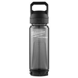 MILW PLASTIC BOTTLE BLACK 740ML