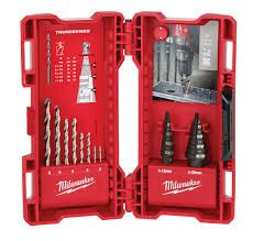 MILW STEP & DRILL SET 10PC