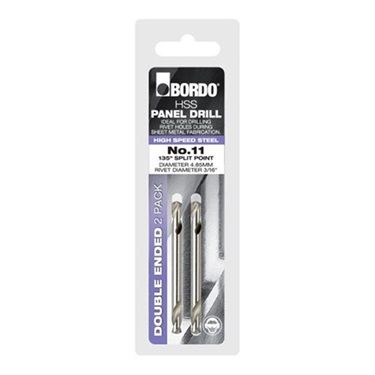 BORD DOUBLE ENDED DRILL #11 2PK