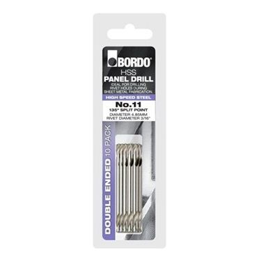 BORD DOUBLE ENDED DRILL #11 10PK