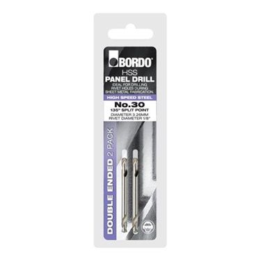 BORD DOUBLE ENDED DRILL #30 2PK
