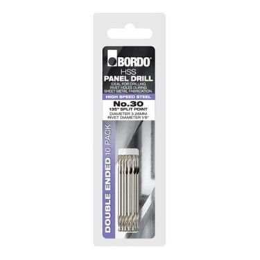 BORD DOUBLE ENDED DRILL #30 10PK