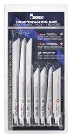 BORDO RECIP SAW BLADE + POUCH SET 7PCS