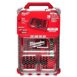 MILW TAP & DIE SAE PACKOUT 38PC SET