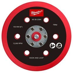 MILW HOOK & LOOP SANDER PAD FIRM