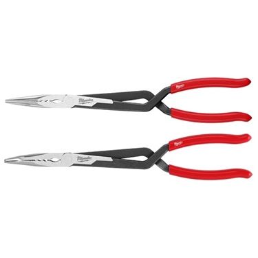 MILW LONG REACH PLIERS SET 2PC