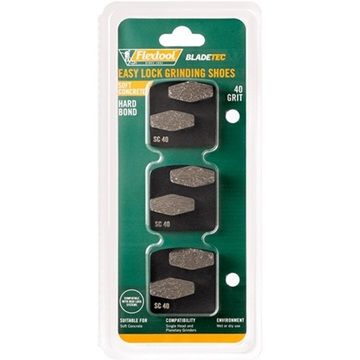 FLX EASY LOCK GRINDING SHOE SC40-2S 3PK