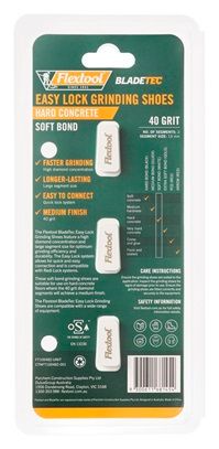 FLX EASY LOCK GRINDING SHOE HC40-2S 3PK