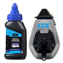 OX PRO CHALK LINE REEL ALLOY 30M