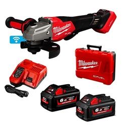 MILW M18 KIT ANGLE GRINDER RAPID STOP