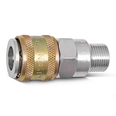 JAMEC COUPLING 250M4 1/4" BSP MALE BL