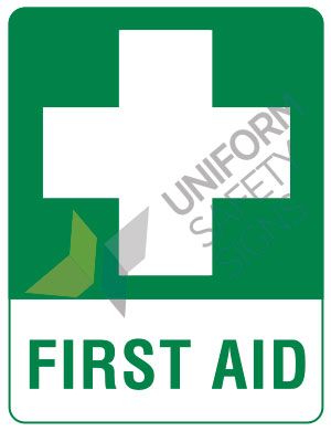 SIGN FIRST AID POLY