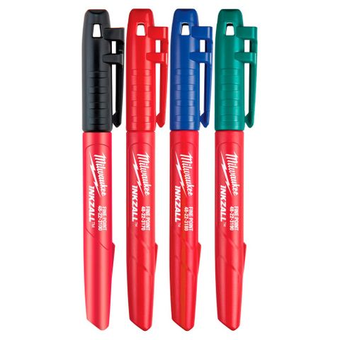 MILW INKZALL FINE POINT MULTI 4PK